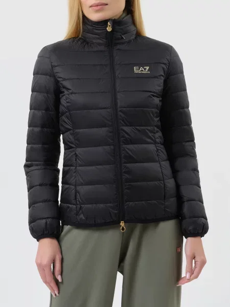 Куртка Ea7 Emporio Armani чорна