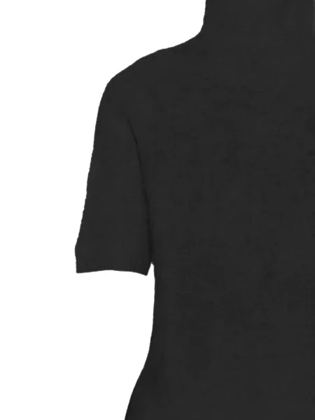 Scurt pulover Soft Goat negru