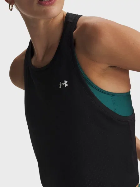 Майка Under Armour с сеткой черная
