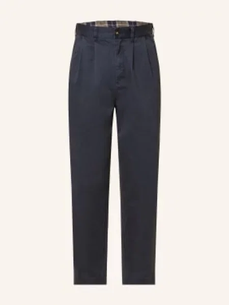 Chinos Barbour modré