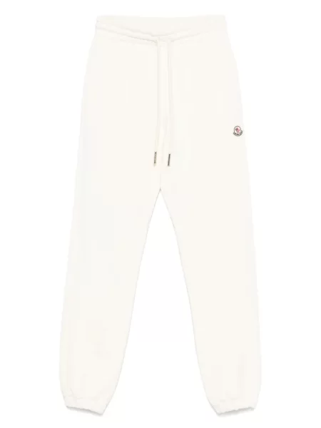 Pantaloni Moncler alb