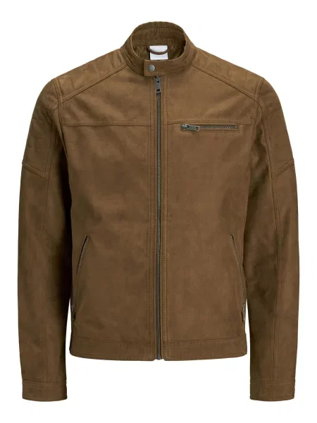 JACK & JONES Prechodná bunda JCORocky' hnedá