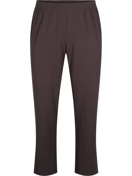 Zizzi Pantaloni Flella mokka maro