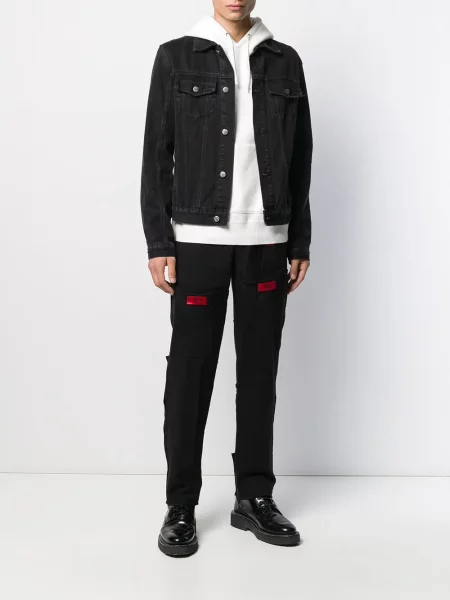 Pantaloni 424 cu autograf negru