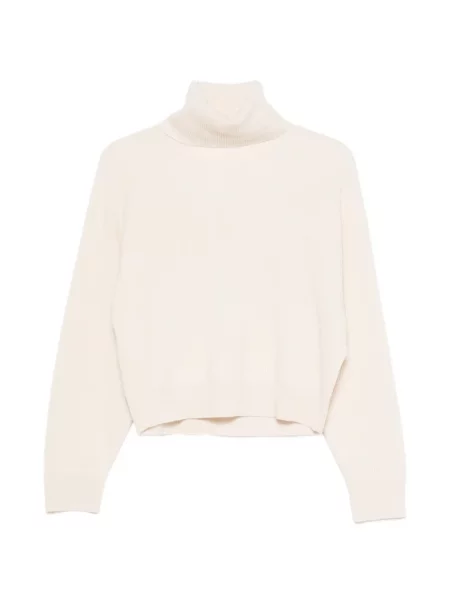 Pulover Brunello Cucinelli alb