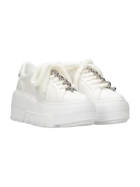Sneakersy Casadei białe
