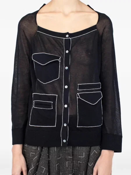 Kardigan Kiko Kostadinov czarny