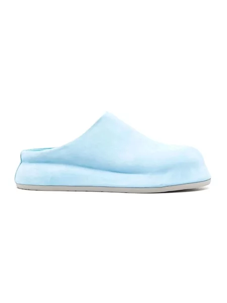 Klapki Jacquemus niebieskie