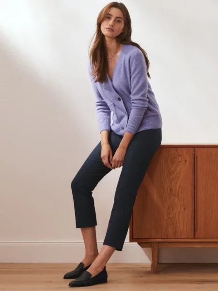 Повсякденні штани Tchibo бавовна/поліамід синій