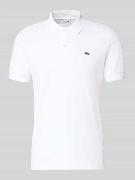 Lacoste Koszulki Mężczyzna L Koszulka polo Regular Fit z bawełny Pima biały