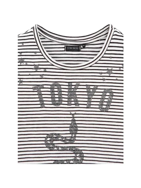 Tricou copii Ikks alb