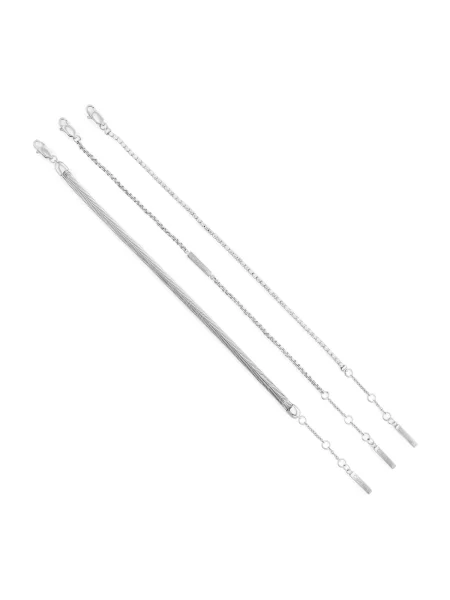 Calvin Klein Zapestnica srebrna