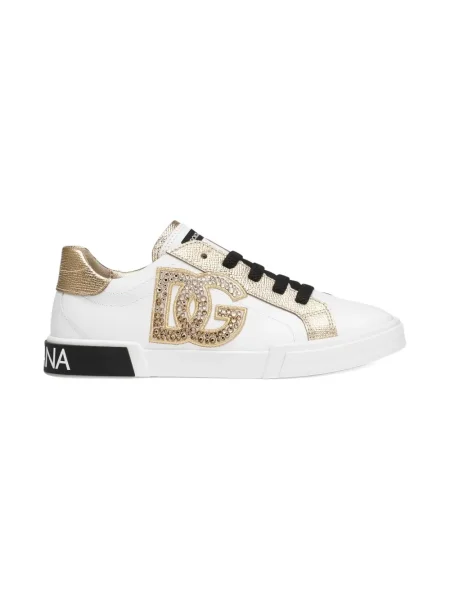 Sneakersy dziecięce Dolce And Gabbana białe