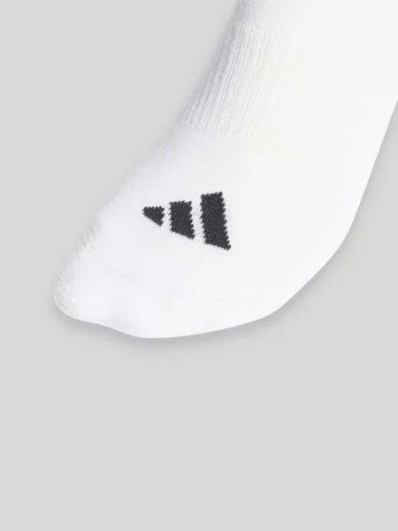 Skarpety długie z mieszanka bawełny w zestaw 3 szt. Adidas Sportswear białe