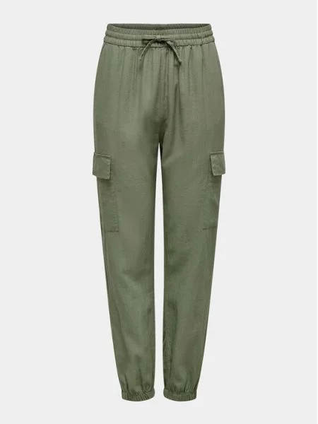 ONLY Спортивні штани Caro Cargo Fit зелений