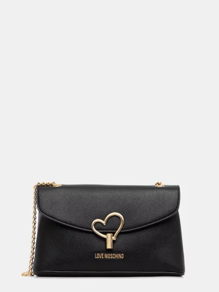 LOVE MOSCHINO Ročna torba črna