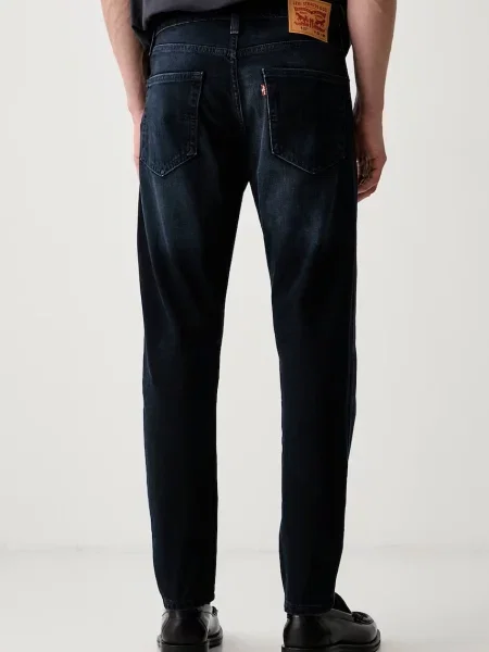 Levi's jeansy slim taper SLIM FIT STRAIGHT granatowe