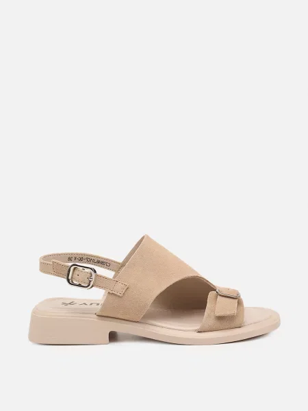 Шкіряні Сандалії YUKI бежевий