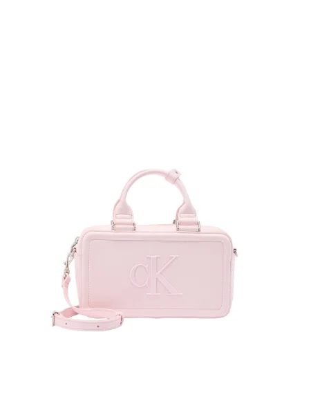 Calvin Klein Poșete BOLD ELONGATED MINI pal roz