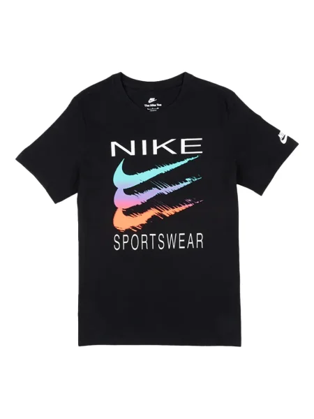 Tricou Nike din fleece plisat până la genunchi albastru