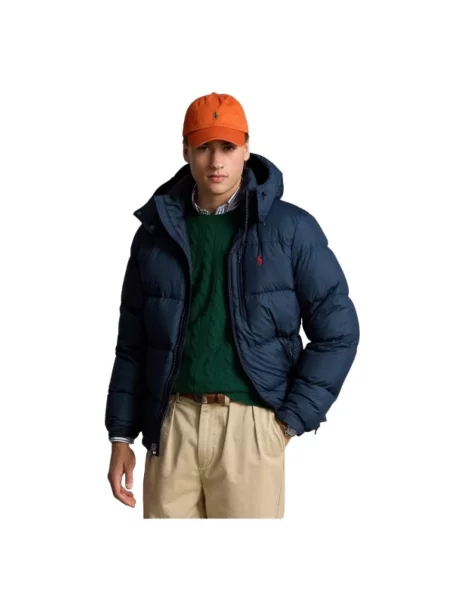 Kurtka puchowa Polo Ralph Lauren granatowa