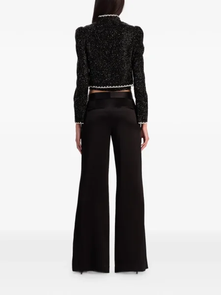 Pantaloni Alice + Olivia negru