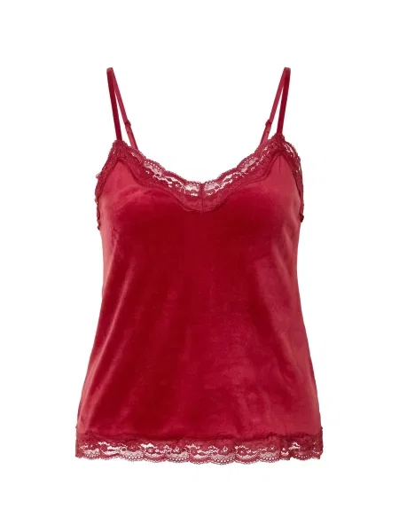 Hunkemöller Bluză de noapte rodie roșu
