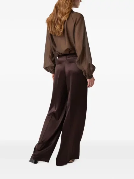 Cu centură pantaloni Guess maro