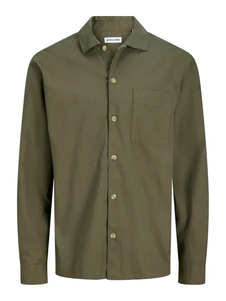 JACK & JONES Košulja JJETRISTAN maslinasta zelena