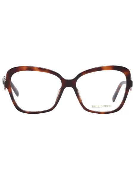 Okulary przeciwsłoneczne Emilio Pucci brązowe