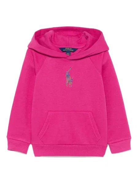 Koszulka polo dziecięca Polo Ralph Lauren różowa