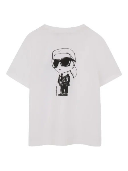 Koszulka dziecięca Karl Lagerfeld biała