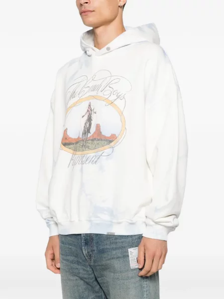 Bluza z kapturem dziecięca Represent biała