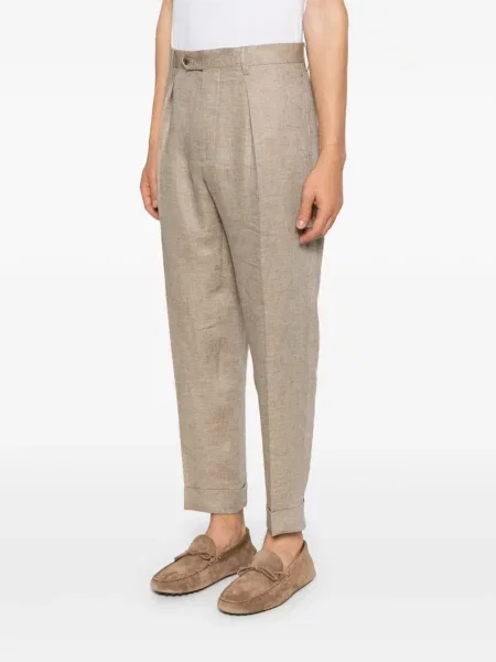 Pantaloni Berwich plisate