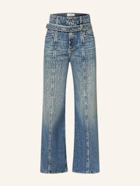 Closed Jeansy Wide Leg Zoya-X blau niebieskie