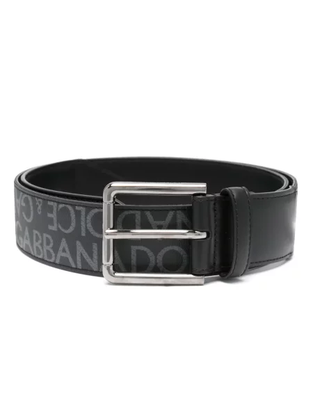 Curea Dolce & Gabbana din jacard negru