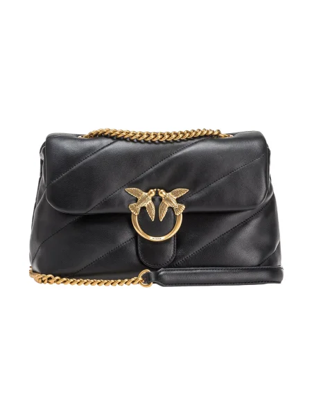 Klasická crossbody kabelka Pinko čierna