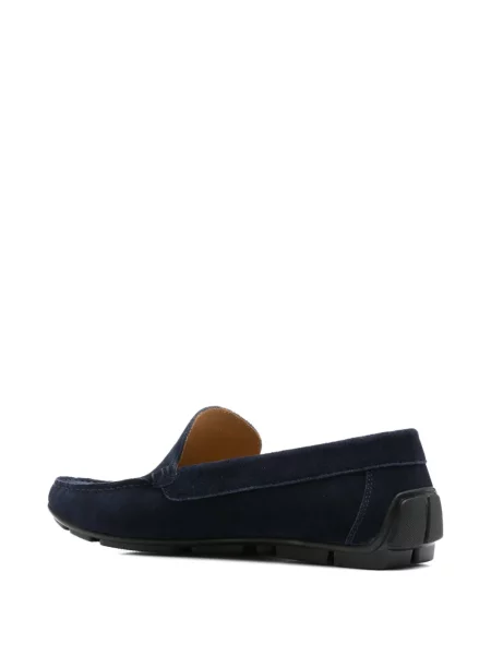 Pantofi loafer Alberto Gozzi din piele albastru