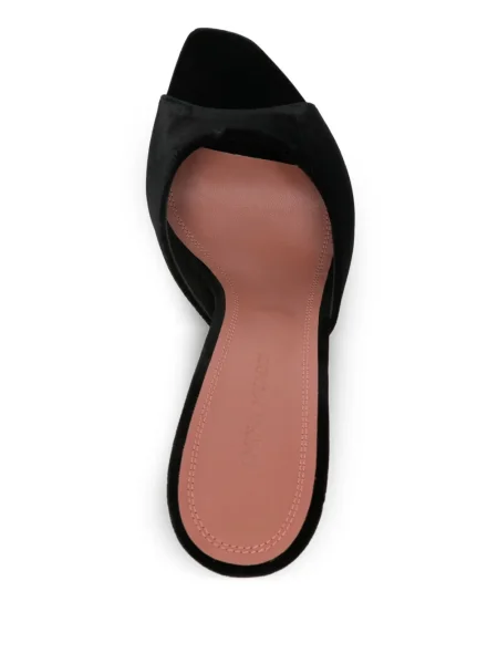Papuci tip mules Amina Muaddi negru