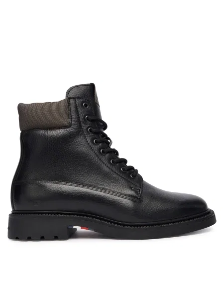 Cizme Tommy Hilfiger Comfort Lwt Wrm Mx negru