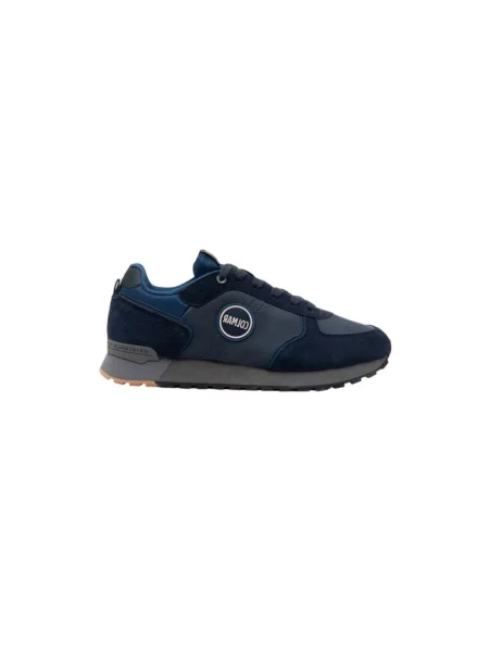 Sneakersy Colmar skórzane niebieskie