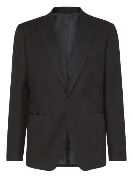 Geacă Ferragamo de lână negru