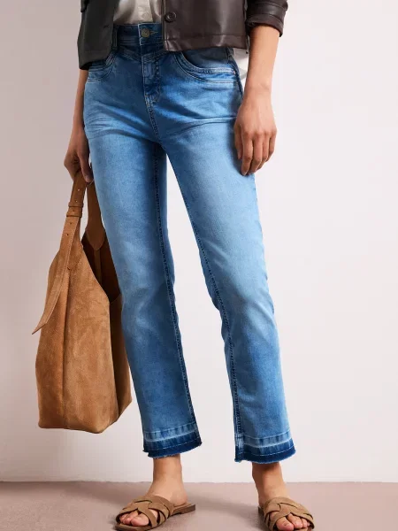 STREET ONE Jeans denim albastru