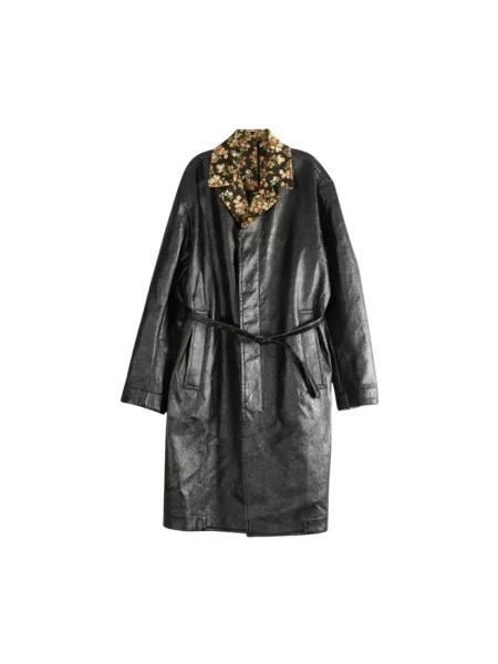 Płaszcz Dries Van Noten czarny