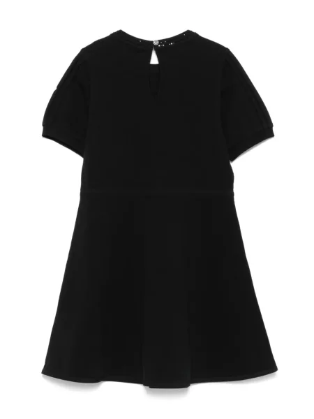 Dětské šaty Moncler Enfant černé