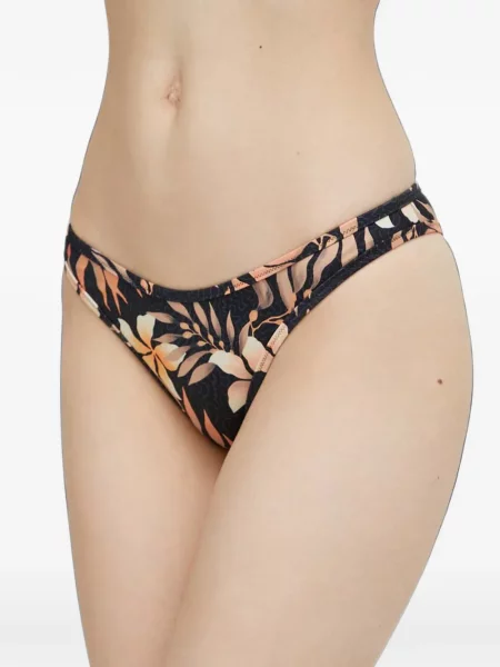 Bikini Billabong cu model floral cu imagine negru