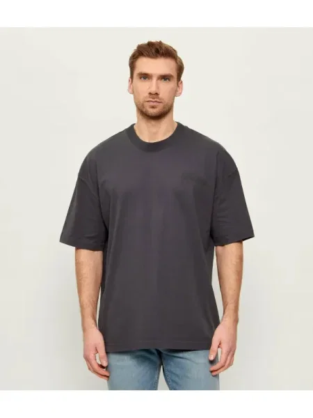 AllSaints Tricou ODYSSEY | Oversize fit gri