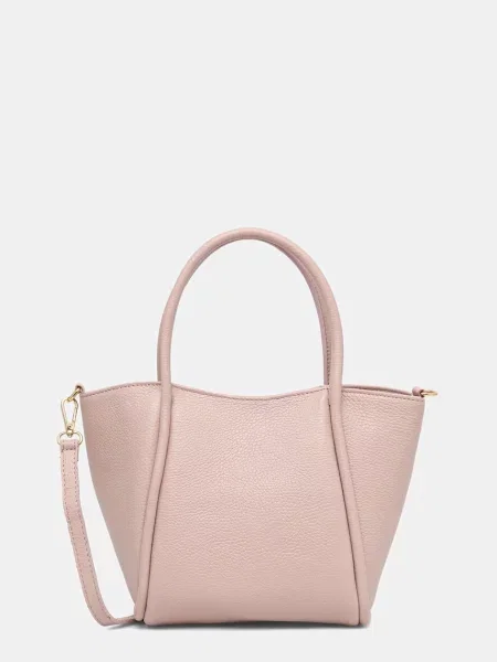 Answear.LAB geantă shopper pentru femei din piele roz