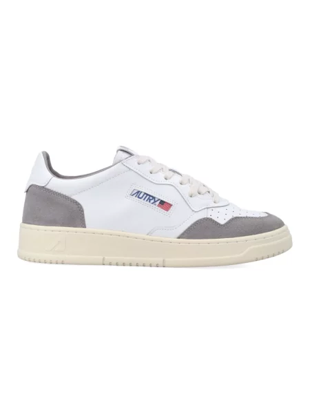 Sneakersy Autry skórzane białe