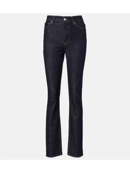 Blugi Toteme cu talie înaltă albastru